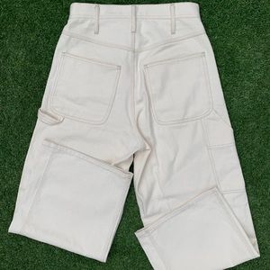 High waisted carpenter flare pants sz 28